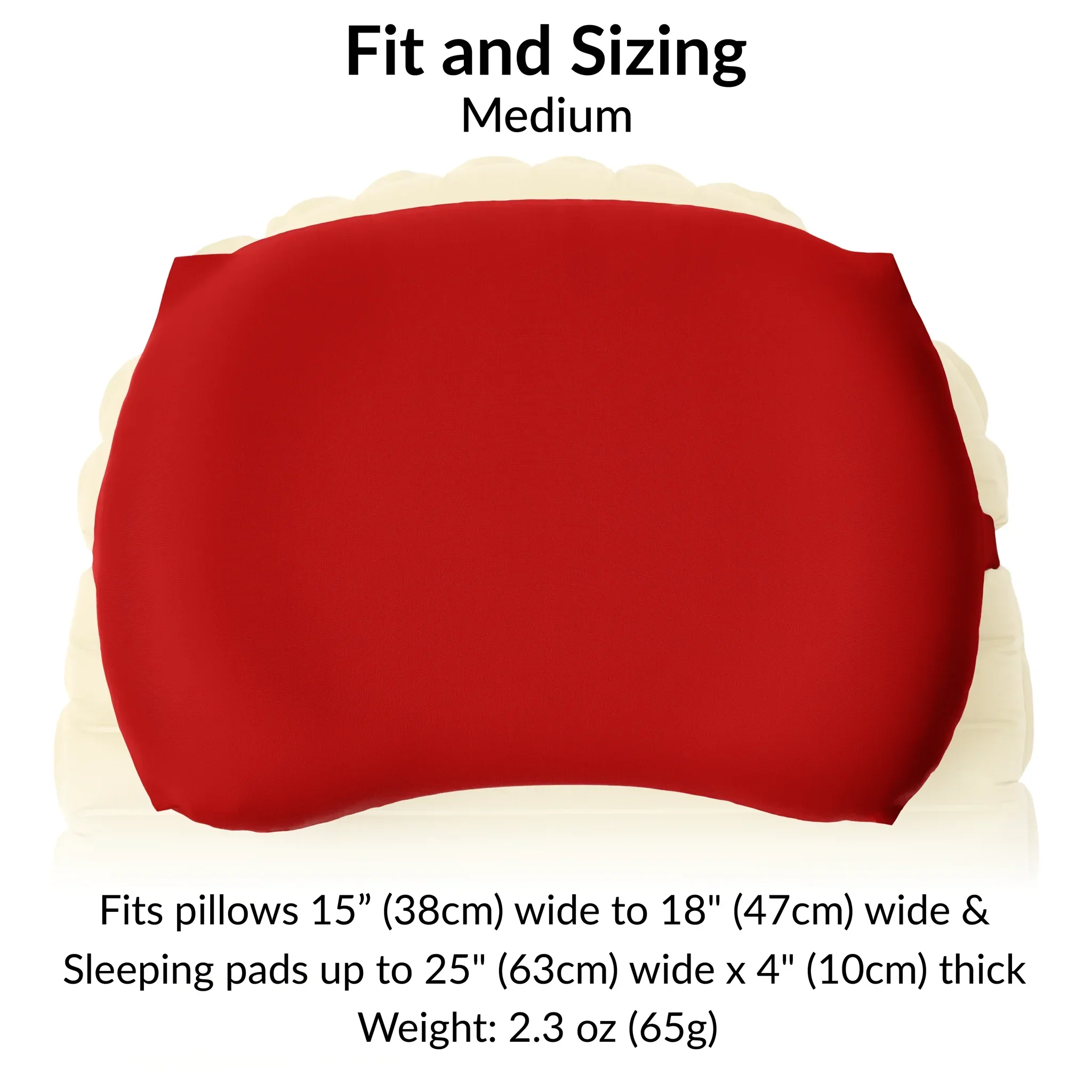Pillow Strap Medium in Red - Image 5